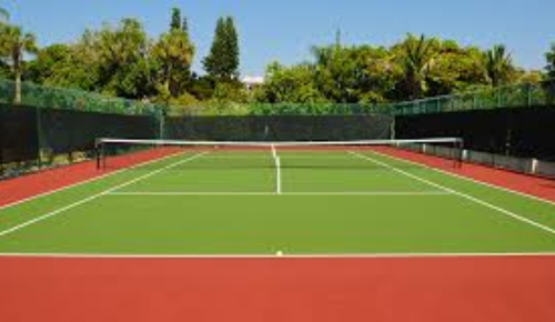 tennis court construction