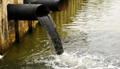 contaminated water
